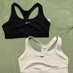 Nike Women's Black and white Sports Bras